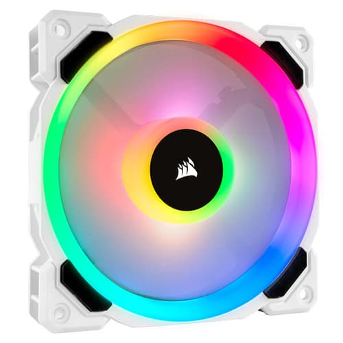 Corsair ICUE LL120 RGB White Cabinet Fan (Single Pack)
